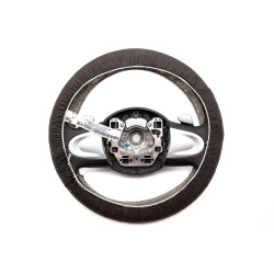 Leather steering wheel for MINI R55, R56 and R57