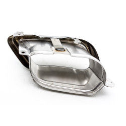 Left silencer tip cover, Cerium Grey, BMW G05, G06, G07