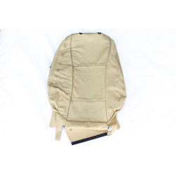 Skórzane poszycie oparcia...