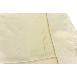 Skórzane poszycie oparcia...