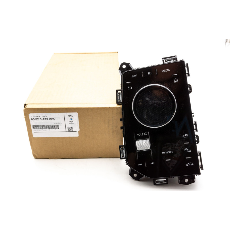 Schalter, Drehregler und iDrive-Kristall BMW G70