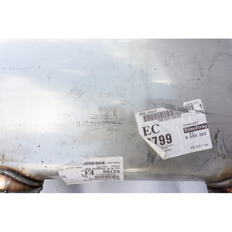 Rear silencer BMW X3 G01 M40dX B57 B57R