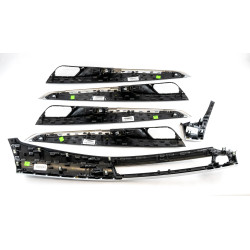 Set of hexagonal aluminium covers for BMW F15 F16