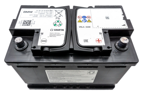 Akumulator BMW Varta 70Ah 720A 2024r.