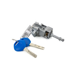 Lock with key, left side, BMW E46