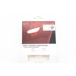 Set of chrome bulbs for WY5W turn signals BMW E36 E46 E60 E90