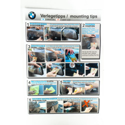 Transparent protective film for load edge BMW F46