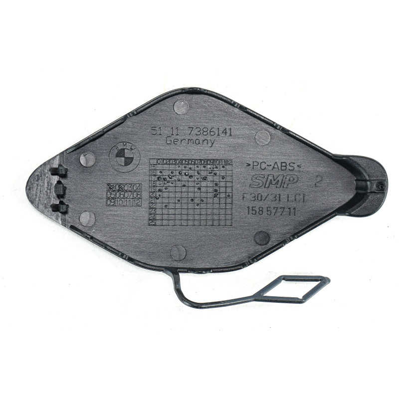 Frontabdeckung f&uuml;r Abschlepp&ouml;se, grundiert, BMW F30 F31