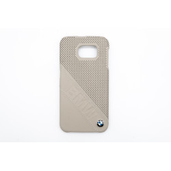 Etui na telefon Samsung Galaxy S6 z logo BMW Taupe Leather  80212413766