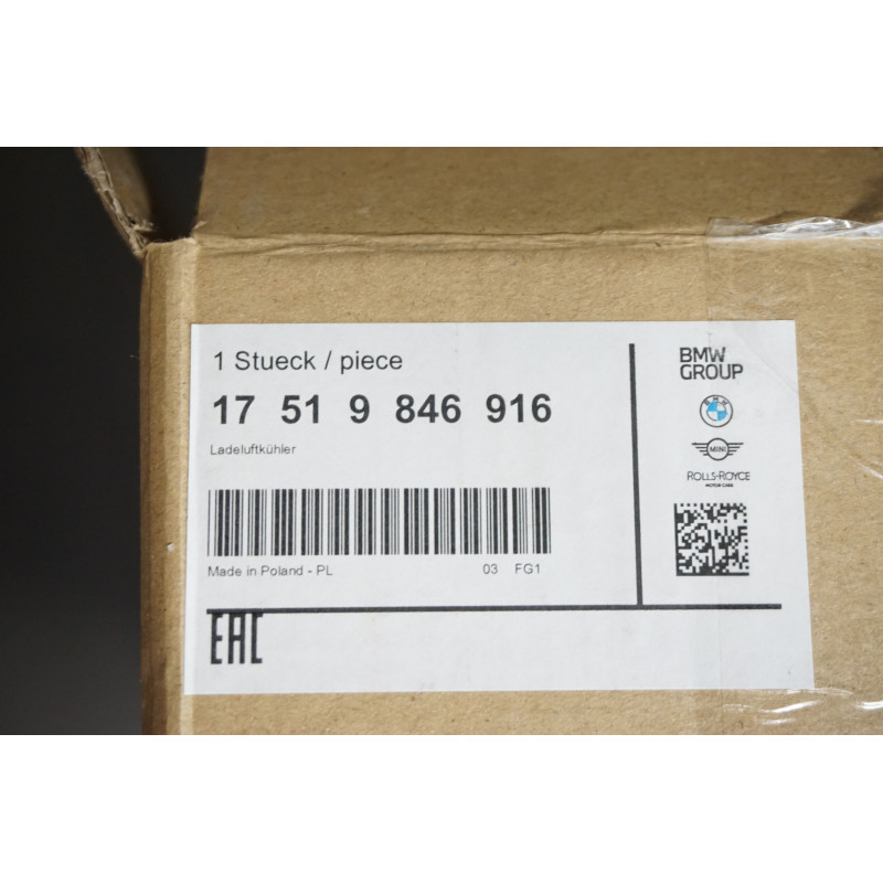 Ladeluftk&uuml;hler BMW F70 U06 U10 U11
