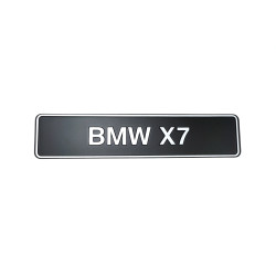 Tabliczka samochodowa BMW G07  81852462929