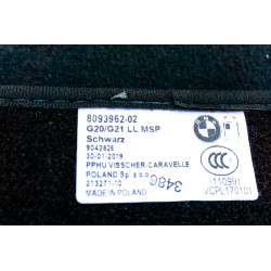 M-Performance velour mats for BMW G20 G21