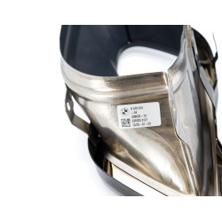 Osłona końc&oacute;wki tłumika prawa BMW G05 G06 czarna  51128078672