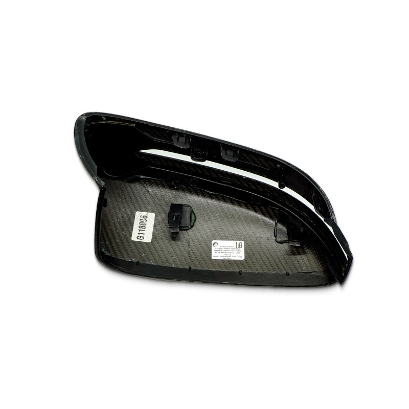 Carbon-Spiegelkappe f&uuml;r den linken Au&szlig;enspiegel BMW G11 G14 G30 G32