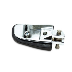 Fu&szlig;rastenhalter links, Chrom, Gummi, BMW K1200LT