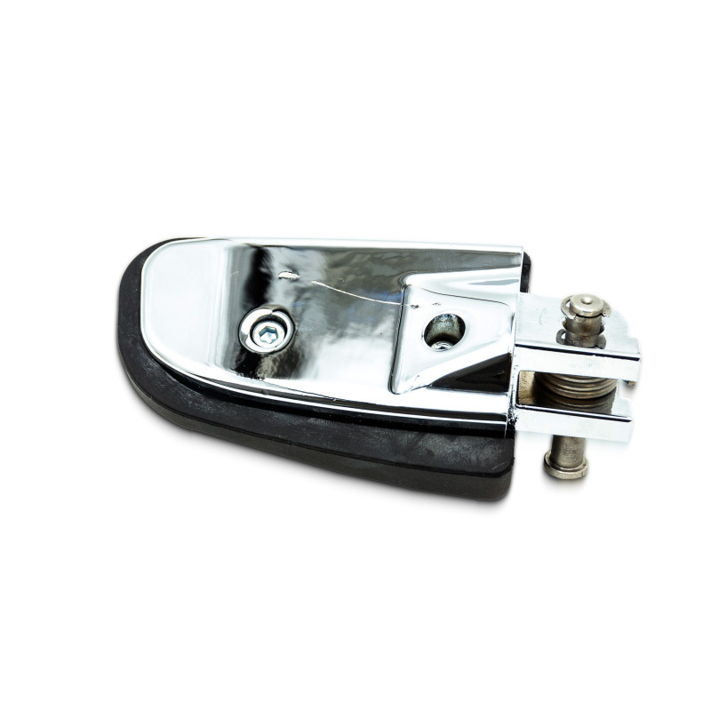 Left footrest, chrome rubber, BMW K1200LT