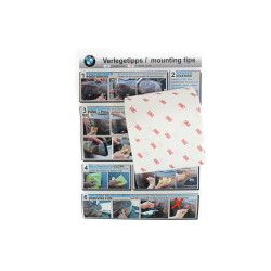 Folia ochronna krawędzi ładunkowej przezroczysta BMW F11