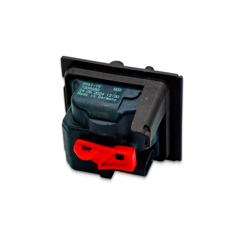 Charging socket cover for BMW i3 actuator drive Charging socket cover for BMW i3 actuator drive