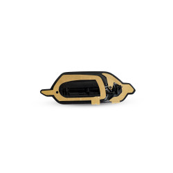 Zierleiste M2 schwarz links BMW F87 Zierleiste M2 schwarz links BMW F87