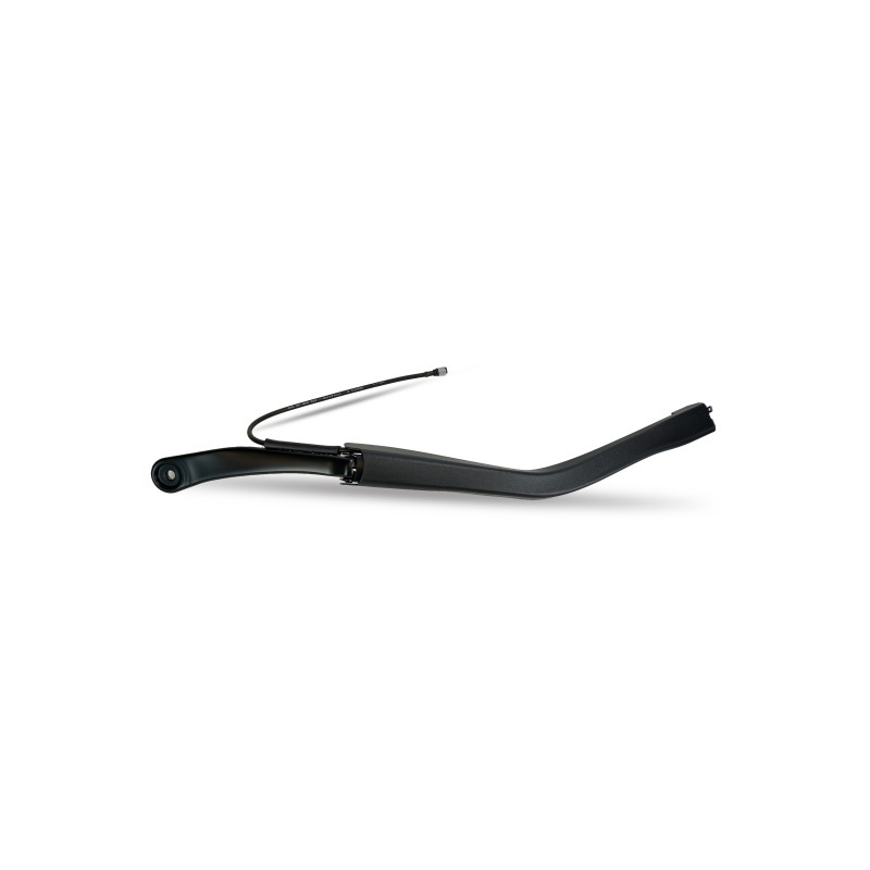 Wiper arm on the driver's side of a BMW G70