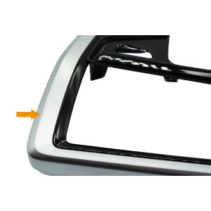 Osłona deski rozdzielczej aluminiowa Mesheffekt lewa BMW G05 G06