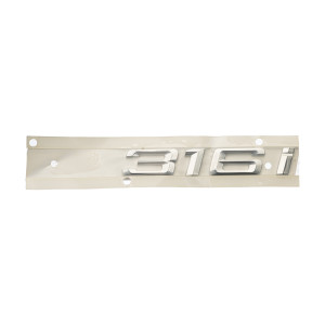 Emblemat napis 316i tylny BMW E91