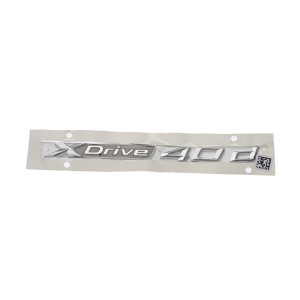 Emblemat napis XDrive 40d BMW G06