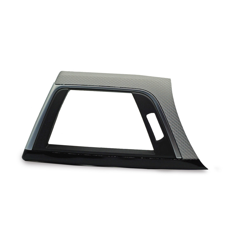 Armaturenbrettblende für den Fahrer, Aluminium mit Sechskantmuster, BMW F30, F31, F33, F34, F36 Armaturenbrettblende für den Fahrer, Aluminium mit Sechskantmuster, BMW F30, F31, F33, F34, F36