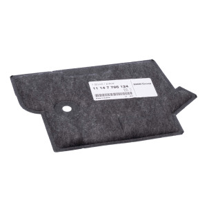 Rear soundproofing panel for BMW E46 and E53