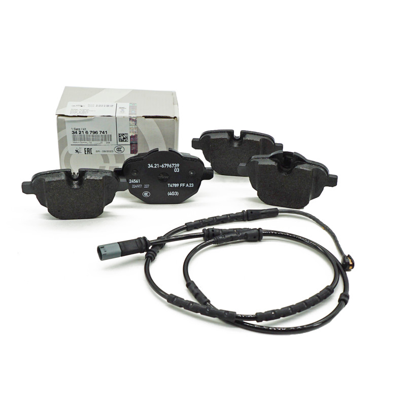 Asbestos-free brake pads for BMW E89, F25, F26, I12 and I15 Asbestos-free brake pads for BMW E89, F25, F26, I12 and I15