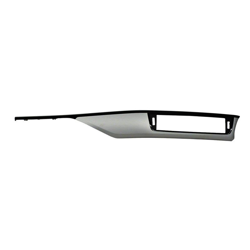 Osłona deski rozdzielczej pasażera aluminium heksagon BMW F30 F31 F32 F33 F36