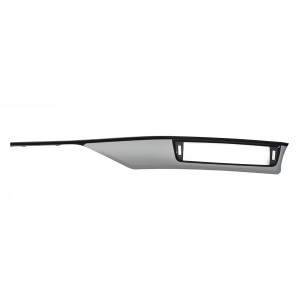 Aluminium hexagonal passenger-side dashboard trim for BMW F30, F31, F32, F33 and F36
