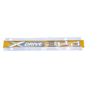Emblem mit der Aufschrift &bdquo;XDrive 30d&rdquo; BMW E70 F25 F26