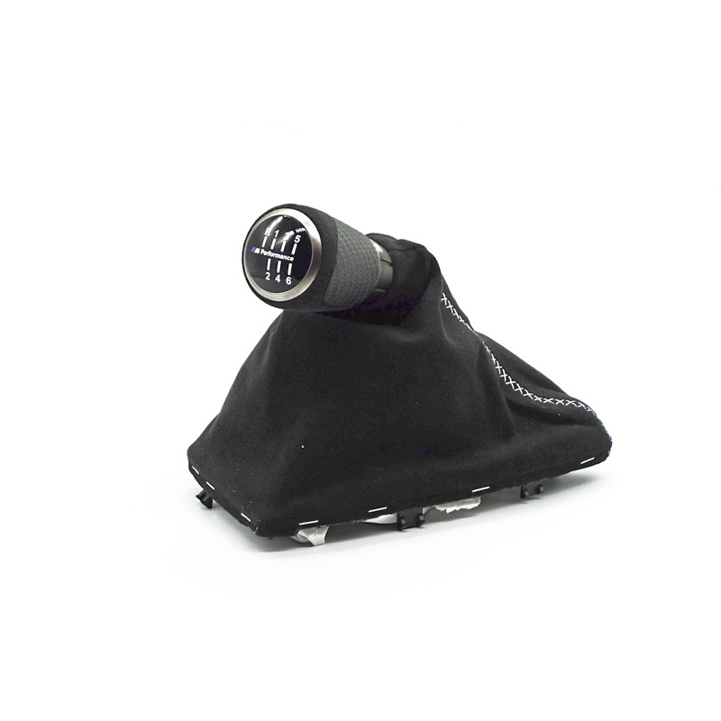 Gear knob with Alcantara cover for BMW F20, F21, F22 and F23 Gear knob with Alcantara cover for BMW F20, F21, F22 and F23