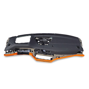 Deska rozdzielcza konsola sk&oacute;ra HUD Orange Black BMW G20 G22 G26 G82 G83