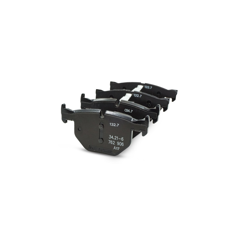 Set of brake pads with sensor for BMW E60, E61, E63 and E64