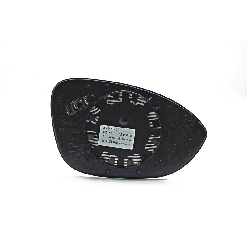 Heated wide-angle left-hand wing mirror for BMW E81, E82, E90, E92 and E93