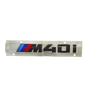 Emblemat napis M40i czarny lakierowany BMW G02