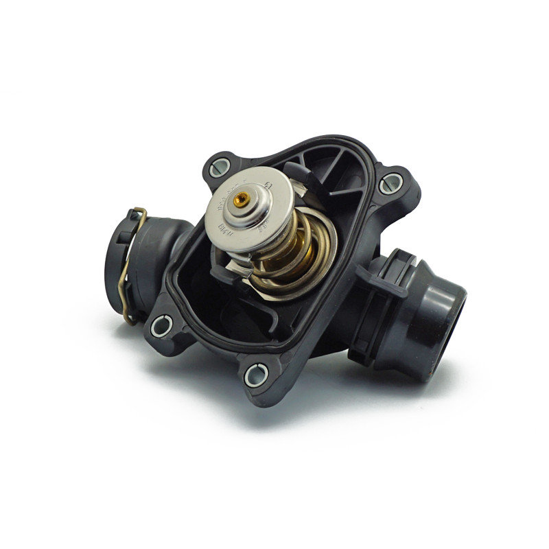 Thermostat mit Anschlussstutzen f&uuml;r BMW E53, E60, E61, E65, E66, E70, E71