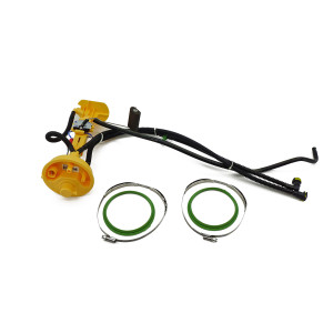 Pump assembly with level sensor (left) for BMW E70, E71, F15 and F16