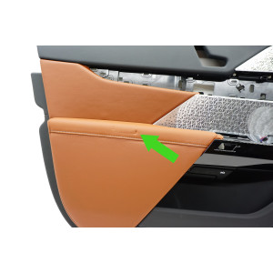 T&uuml;rverkleidung links hinten Leder grau BMW E60 E61 Liftback