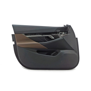 T&uuml;rverkleidung links hinten Leder grau BMW E60 E61 Liftback