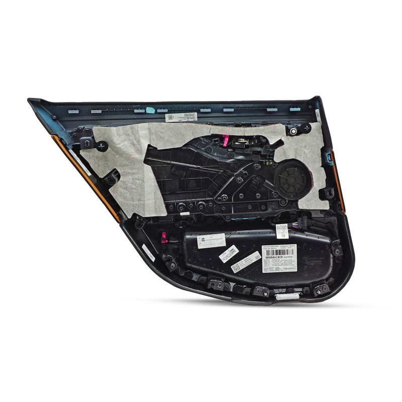 T&uuml;rverkleidung links hinten Leder grau BMW E60 E61 Liftback