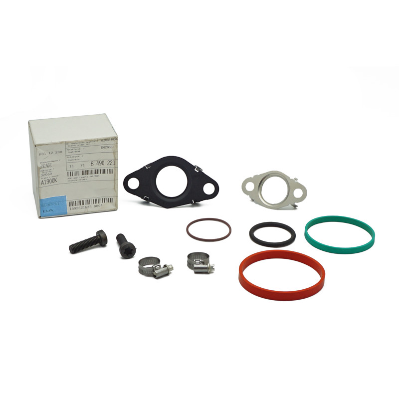 Set of small components for the exhaust gas recirculation system on BMW E70, E71, F01, F02, F06, F07 and F10 models