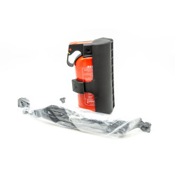 Fire extinguisher with bracket BMW F01 F10 F15 F45 G30 G32 MINI F55