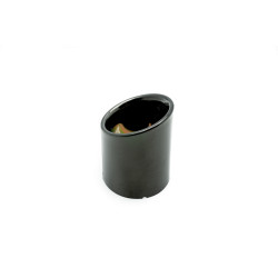 Black chrome silencer tip cover BMW E82 E84 E88