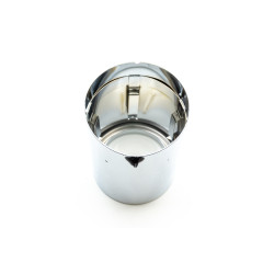 Chrome BMW M2 F87 silencer tip cover