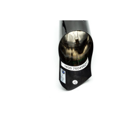 Endrohrblende schwarz verchromt BMW E90 E91