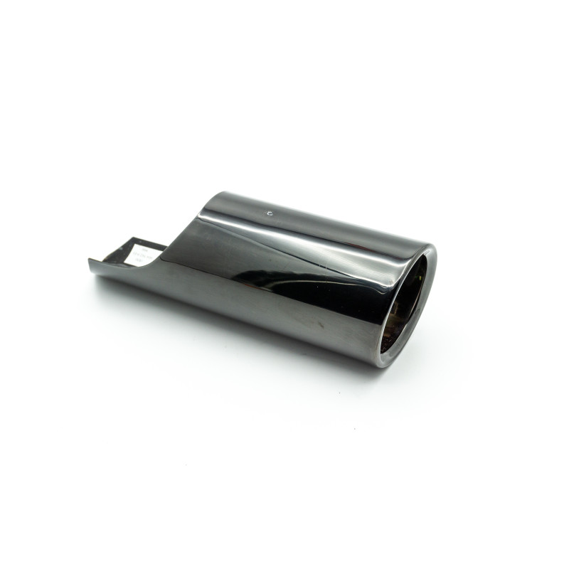 Endrohrblende schwarz verchromt BMW E90 E91