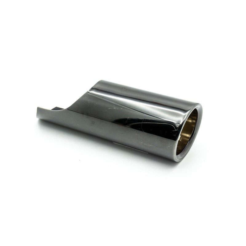 Black chrome pipe end cover BMW E90 E91
